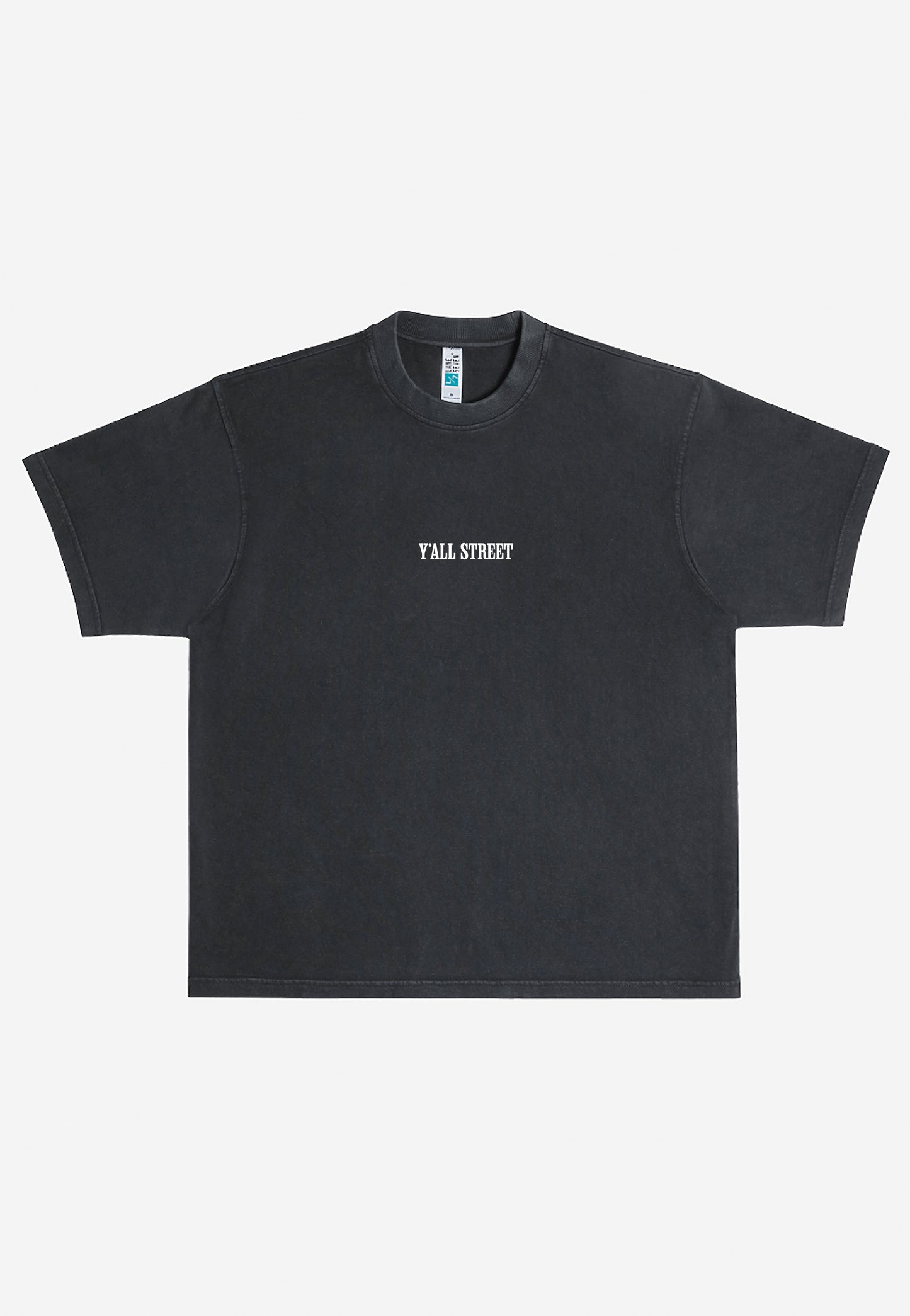 THE Y'ALL STREET T-SHIRT | MAN & MUSTANG BLACK SHIRT
