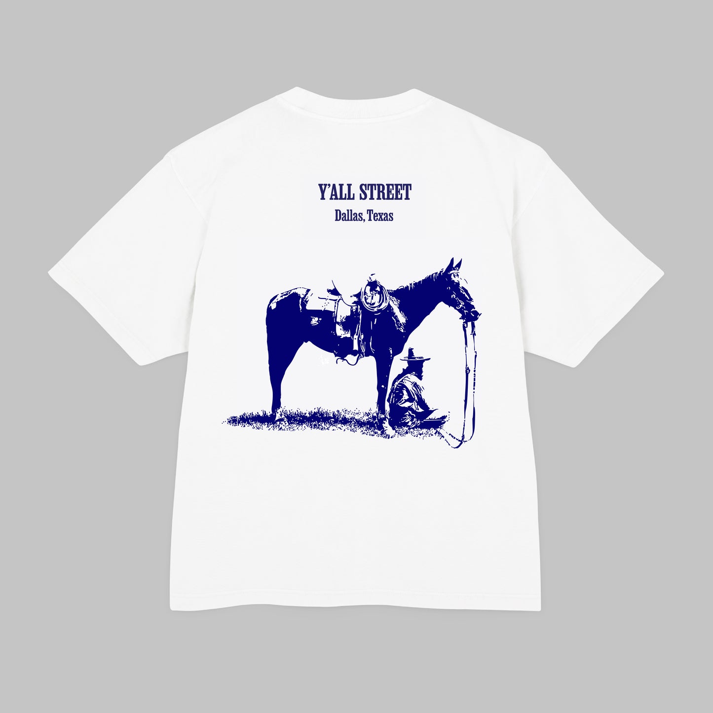THE Y'ALL STREET T-SHIRT | MAN & MUSTANG SHIRT
